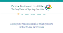 Desktop Screenshot of passionandpossibilities.com